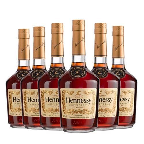 Case of 6 Hennessy VS 3star Cognac (6x70cl)